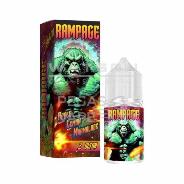 Жидкость RAMPAGE Ultra 2 Apple And Lemon Marmalade (Яблоко и лимонный мармелад) 30 мл 2% (20 мг/мл) Strong - Купить с доставкой в Красногорске