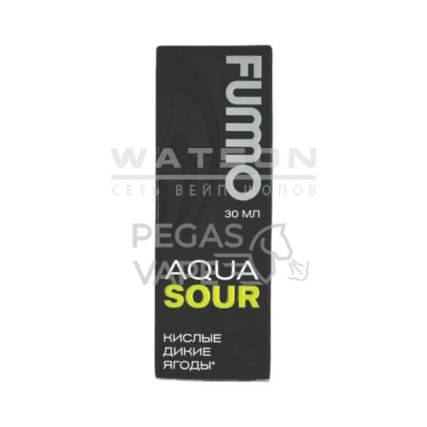 Жидкость FUMMO AQUA SOUR (Кислые дикие ягоды) 30 мл 2% (20 мг/мл) - Купить с доставкой в Красногорске