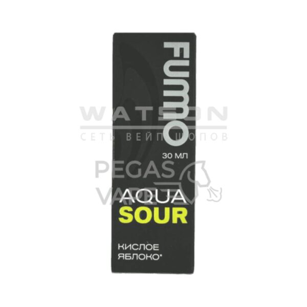 Жидкость FUMMO AQUA SOUR (Кислое яблоко) 30 мл 2% (20 мг/мл) - Купить с доставкой в Красногорске