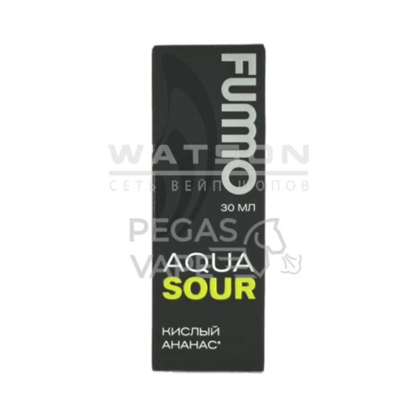 Жидкость FUMMO AQUA SOUR (Кислый ананас) 30 мл 2% (20 мг/мл) - Купить с доставкой в Красногорске