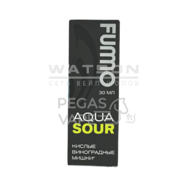 Жидкость FUMMO AQUA SOUR (Кислые виноградные мишки) 30 мл 2% (20 мг/мл) - Купить с доставкой в Красногорске