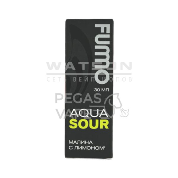 Жидкость FUMMO AQUA SOUR (Малина с лимоном) 30 мл 2% (20 мг/мл) - Купить с доставкой в Красногорске