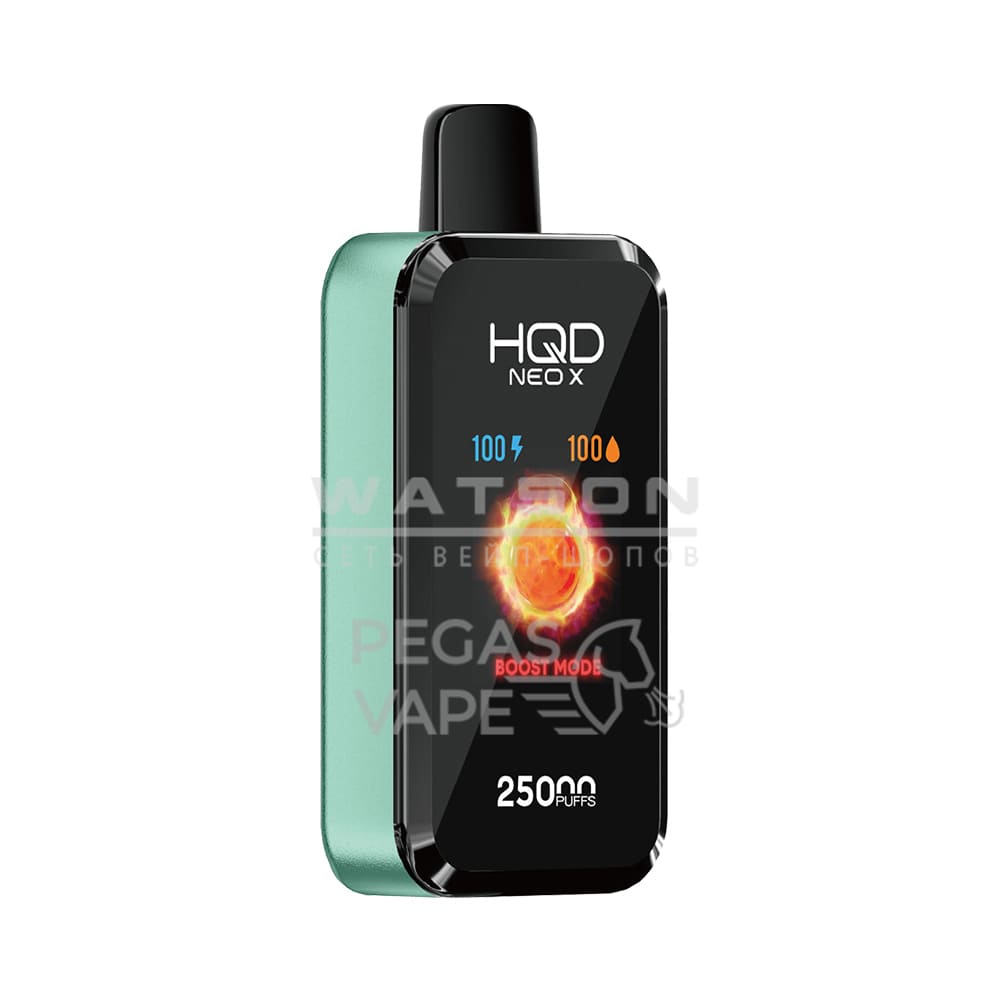 Электронная сигарета HQD NEO X 25000 (Мятная жвачка) Электронная сигарета HQD NEO X 25000 (Мятная жвачка) - Купить с доставкой в Красногорске