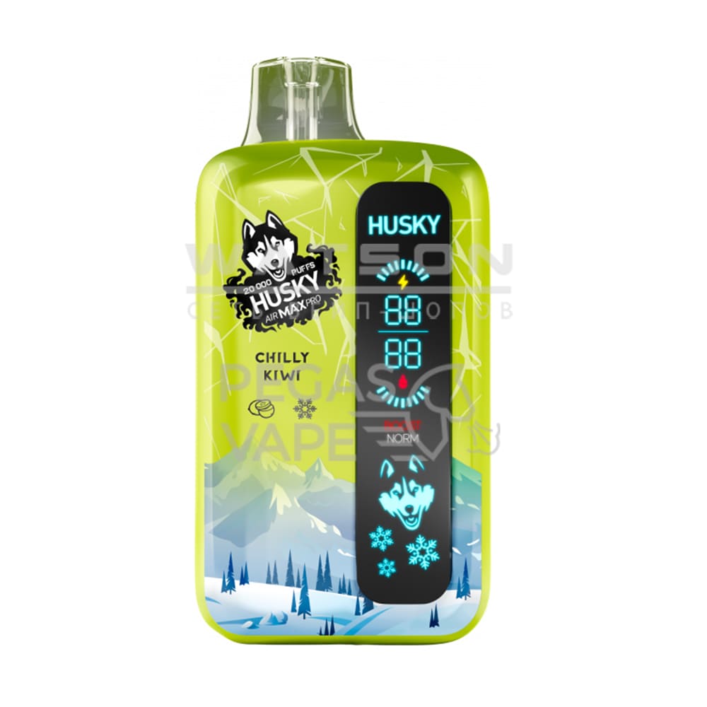 Электронная сигарета Husky Air Max PRO Ultra Strong 20000 Chilly kiwi (Киви и лёд) Электронная сигарета Husky Air Max PRO Ultra Strong 20000 Chilly kiwi (Киви и лёд) - Купить с доставкой в Красногорске
