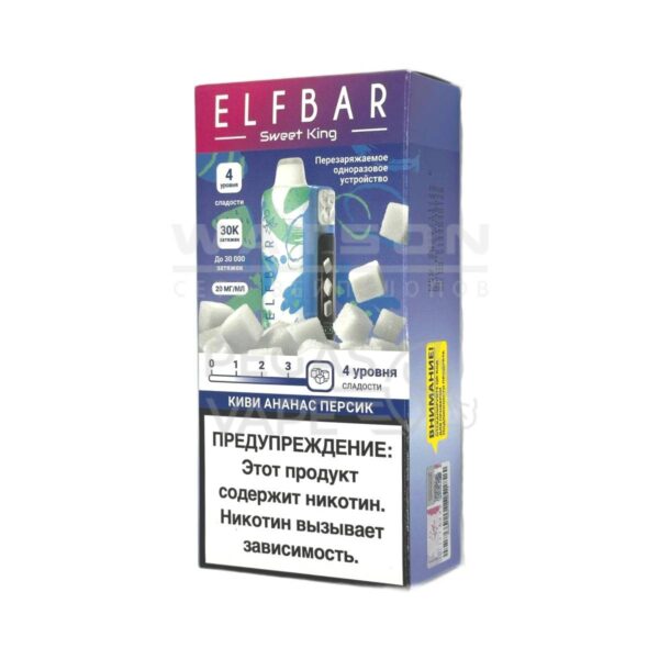 Электронная сигарета Elf Bar Sweet King 30000 (Киви ананас персик) - Купить с доставкой в Красногорске