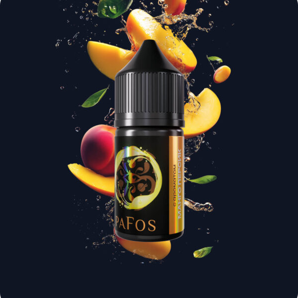 Жидкость PAFOS BLACK 30мл (Манго Персик) 30 мл 2% (20 мг/мл) Strong - Купить с доставкой в Красногорске