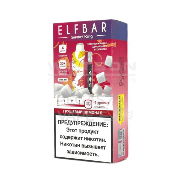 Электронная сигарета Elf Bar Sweet King 30000 (Грушевый лимонад) - Купить с доставкой в Красногорске